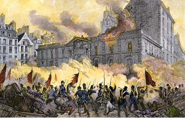 Artist unnamed. Rioters Attack the Royal Palace during the French Revolution. Right-clicked from www.allposters.com, used here for educational, non-commercial purposes, free service by blog-use of image provided by and from said site.