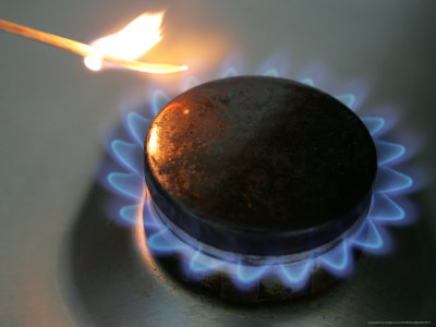 the-flame-of-a-gas-stove-is-ignited-in-bremen-germany